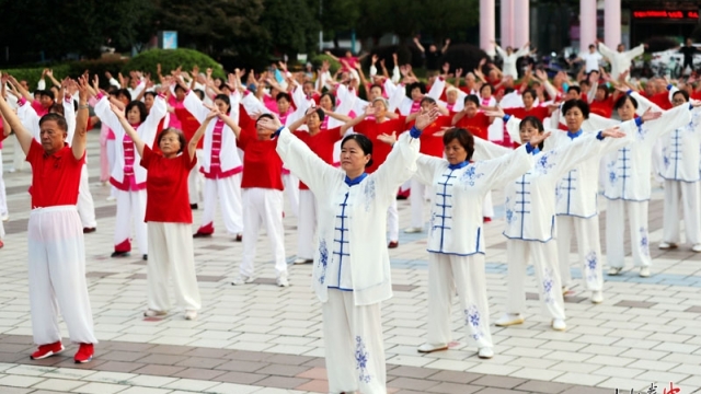 2017世界百城千万人太极拳展演活动——张家港站