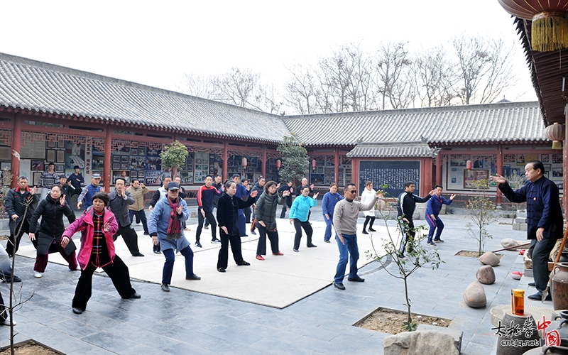 朱天才大师太极内功心法及新架二路高级培训班在陈家沟开班