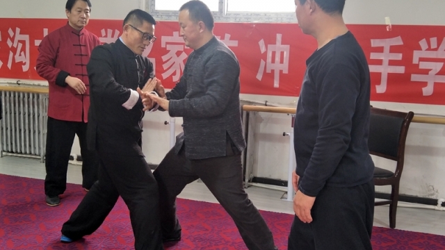 千古龙飞地扬起太极风——太极名家陈冲应邀到刘邦故里沛县传拳