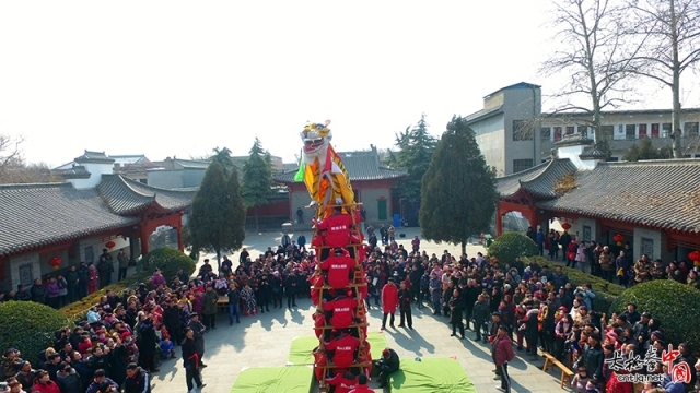 太极拳发源地温县陈家沟“太极虎”春节公演告示