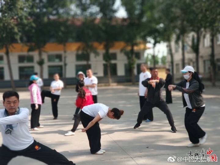 【探班】王战军五一太极拳培训班进行中