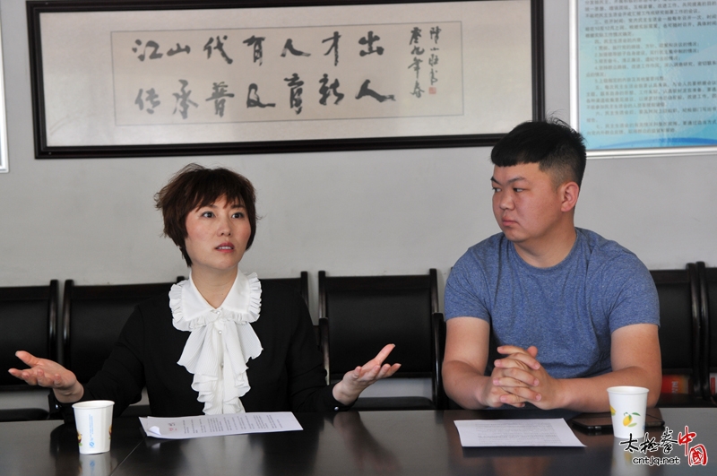 太极名家王战军及夫人郑雪清到访中国太极拳网