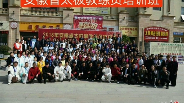 2018年安徽省太极拳教练培训班圆满成功