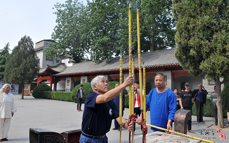 传承马虹精神,弘扬太极文化——马虹弟子今日陈家沟祭祖