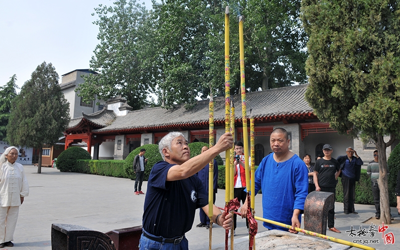 传承马虹精神，弘扬太极文化——马虹弟子今日陈家沟祭祖