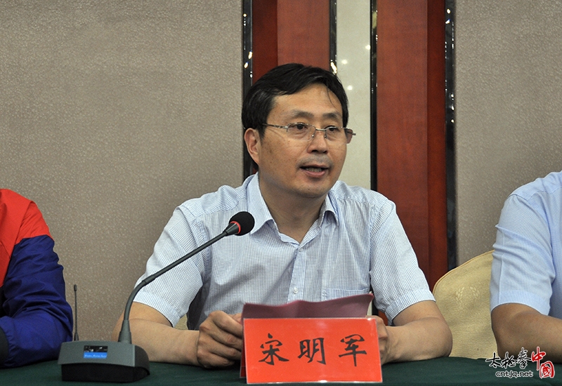 温县县委宣传部副部长,太极拳武术文化管理中心主任宋明军介绍本次
