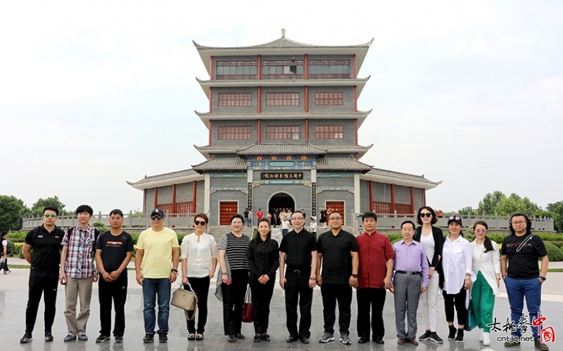中国太极文化世界行之国际周组委会一行莅温考察