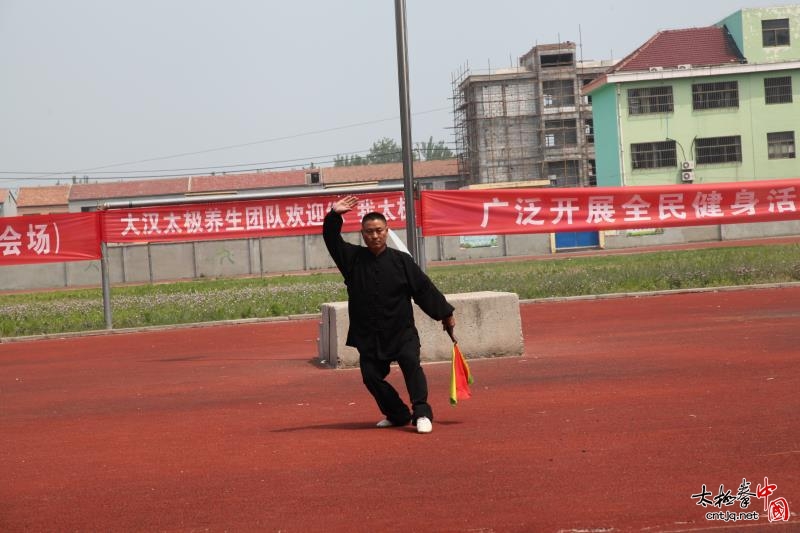 山东省微山县赵庙镇全国老年人太极拳健身推广展示大联动活动圆满成功