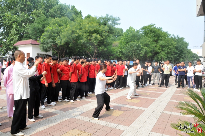 2018年温县第一期武术段位制（初段位）培训班今日开班