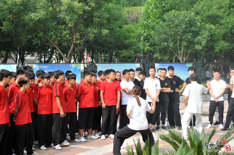 2018年温县第一期武术段位制（初段位）培训班今日开班