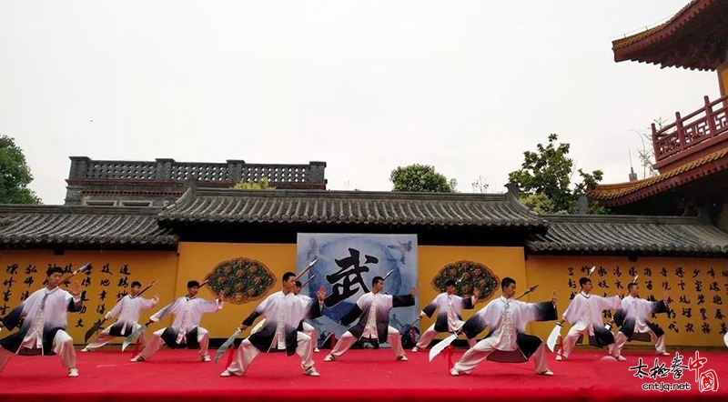 张保忠太极武院集体节目—《太极雄风》获首届大运河文化带优秀非遗项目展演最佳表演奖