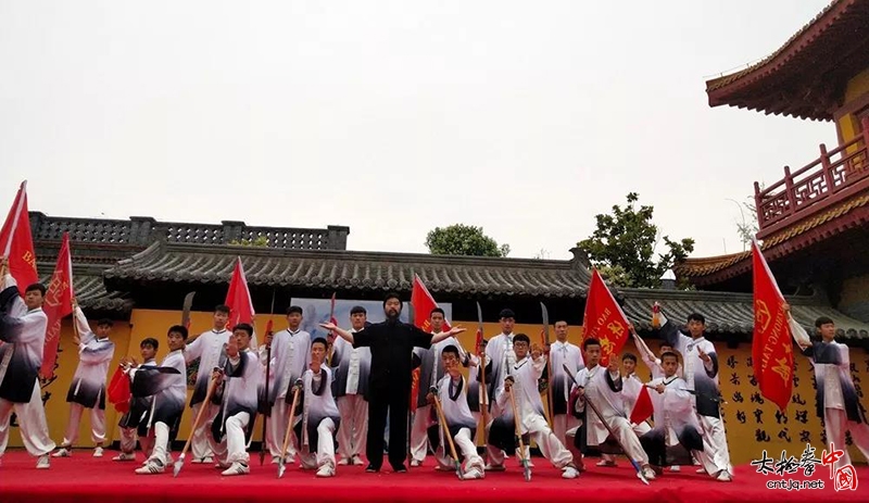 张保忠太极武院集体节目—《太极雄风》获首届大运河文化带优秀非遗项目展演最佳表演奖