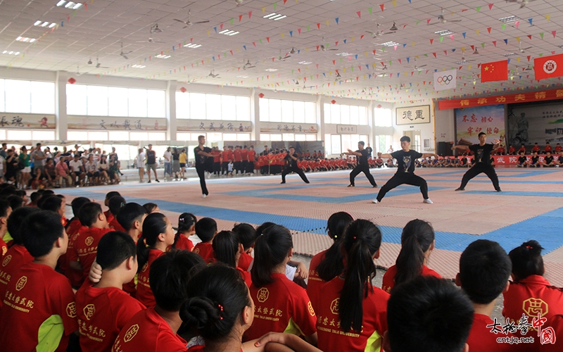 张保忠太极武院暑期班汇报展演圆满举行