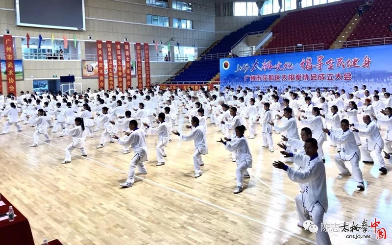 广州市花都区太极拳协会隆重成立