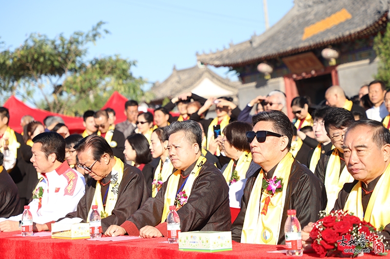 陈小旺太极拳艺术馆奠基仪式隆重举行