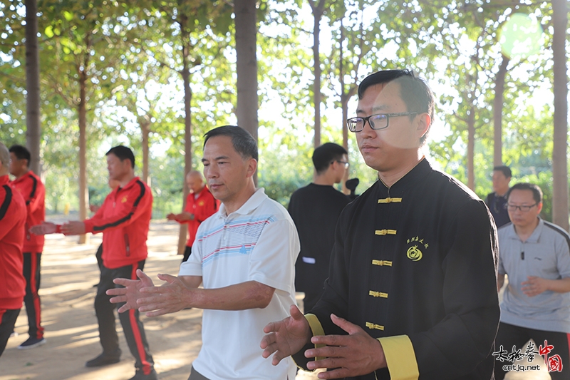 【现场直击】太极拳大师陈照森国庆节高级培训班