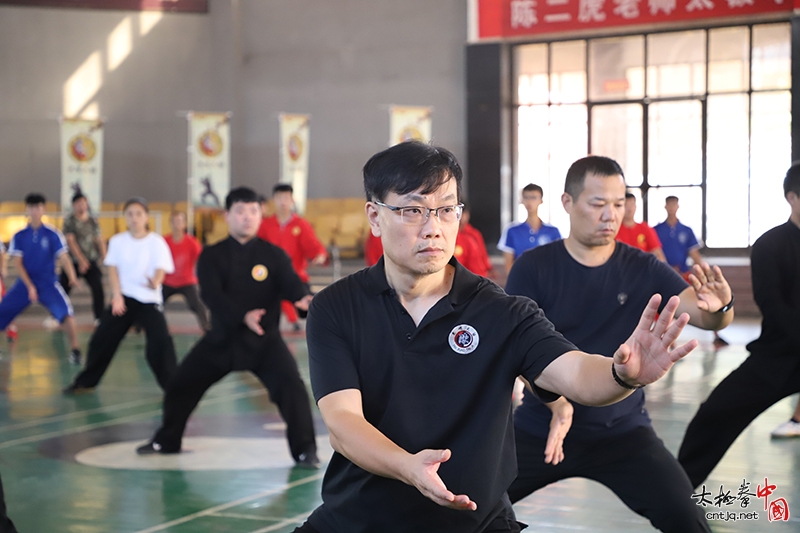 【现场直击】太极名家陈二虎太极拳老架一路高级培训班