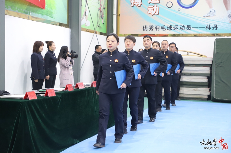 2018年温县中小学武术段位制（初段位）考试成功拉开帷幕