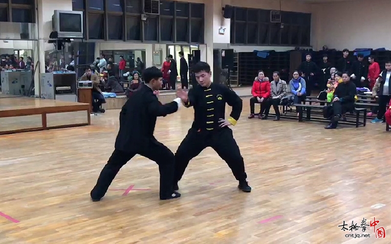 2019年1月12日,广西大学武术协会‘陈家沟太极拳进校园表演活动’圆满举行