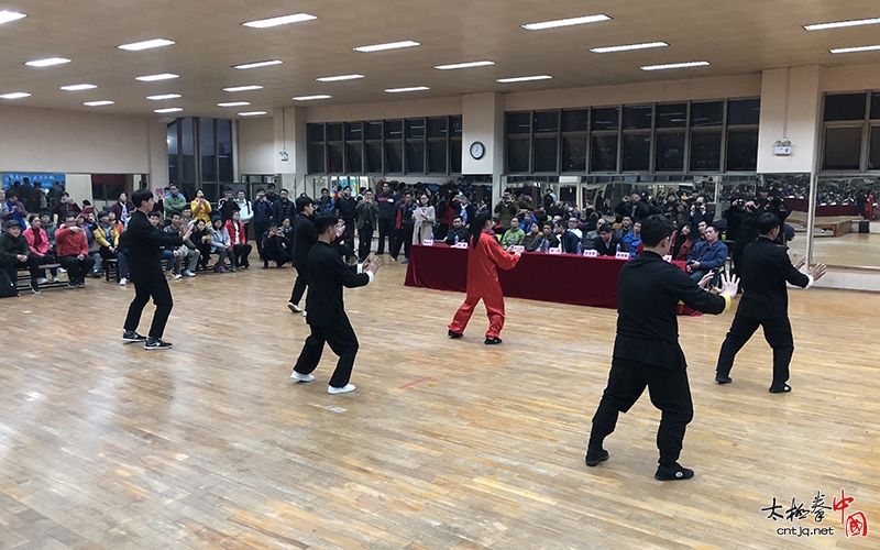 2019年1月12日,广西大学武术协会‘陈家沟太极拳进校园表演活动’圆满举行