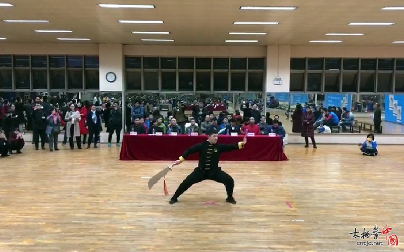 2019年1月12日,广西大学武术协会‘陈家沟太极拳进校园表演活动’圆满举行