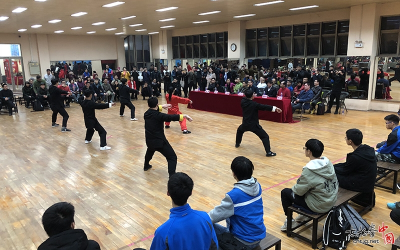 2019年1月12日,广西大学武术协会‘陈家沟太极拳进校园表演活动’圆满举行