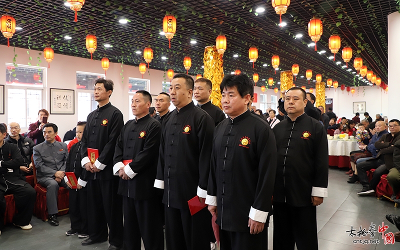 太极拳忽雷架传人陈庆雷老师七十岁寿诞庆典暨收徒仪式隆重举行