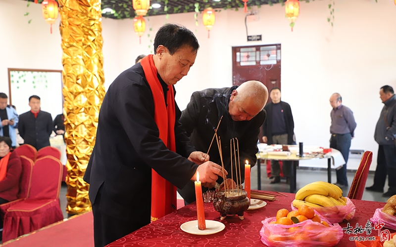 太极拳忽雷架传人陈庆雷老师七十岁寿诞庆典暨收徒仪式隆重举行