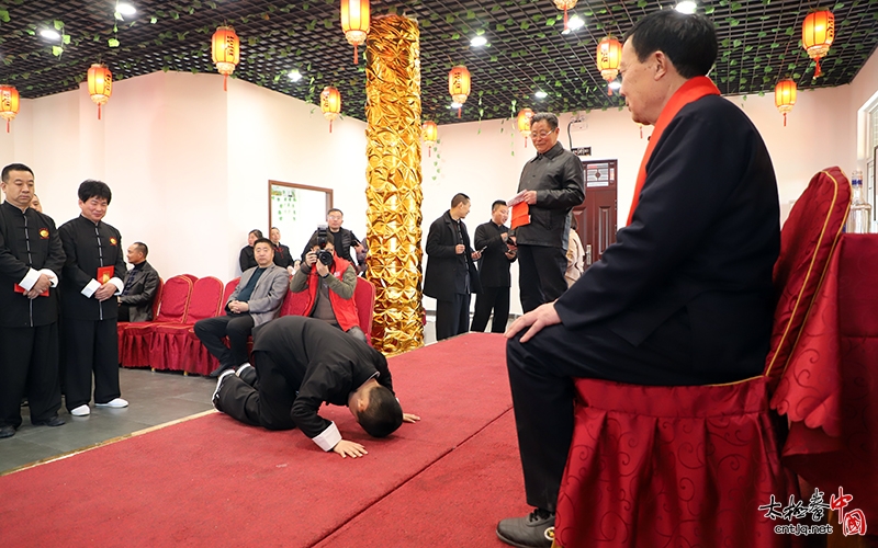 太极拳忽雷架传人陈庆雷老师七十岁寿诞庆典暨收徒仪式隆重举行