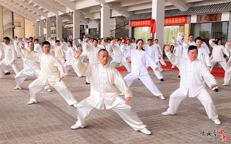 义乌市武术协会陈式太极拳分会暨义乌市武术协会太极拳训练基地成立揭牌仪式隆重举行