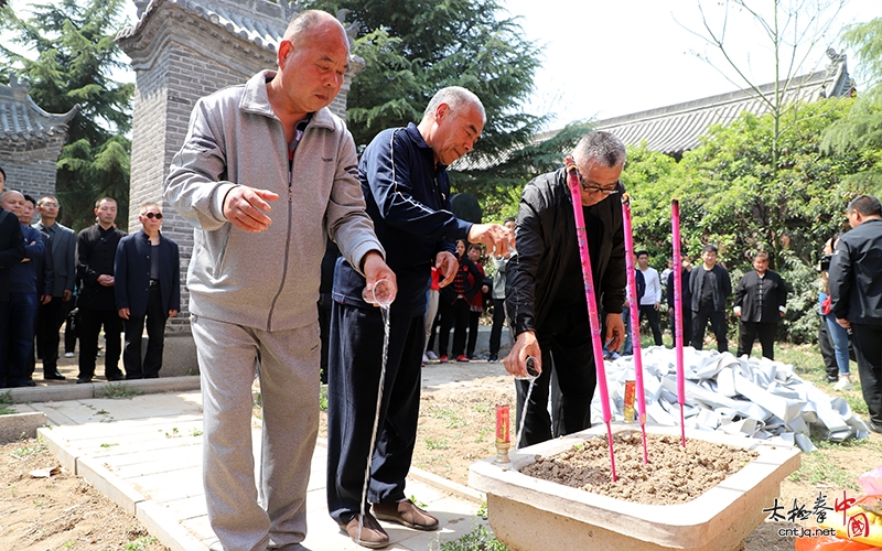 朱老虎太极体系清明节太极拳交流展示