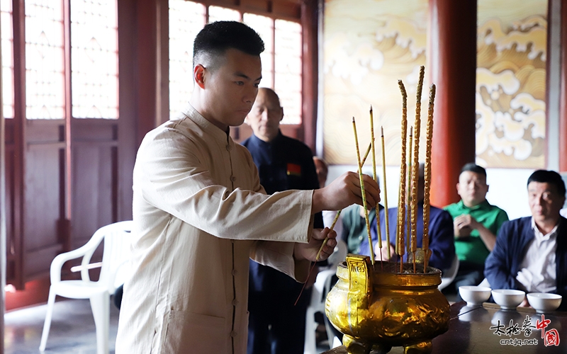 太极传承谱新篇——陈式太极拳传人陈相林开山收徒