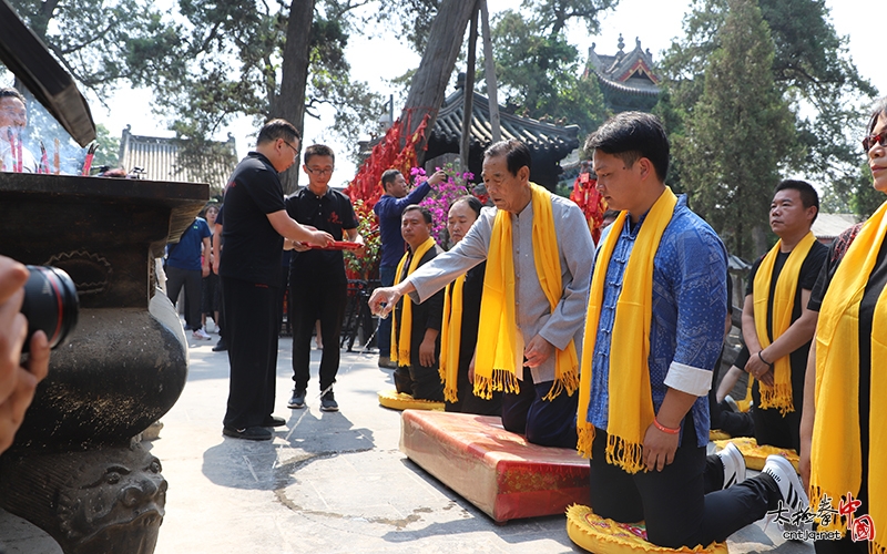 寻根河洛|问道太极 王西安老架一路培训班*洛阳站启动暨祭拜武圣关羽仪式圆满举行