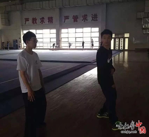 太极名师李彦斌得意弟子陈睿东为访华学子传播武术文化