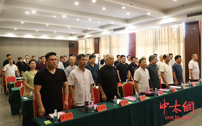 温县武术协会换届会议顺利召开