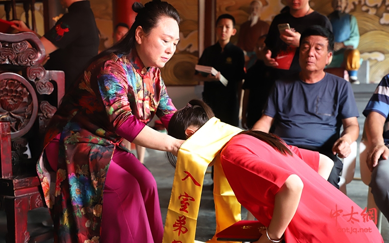 太极为媒连四海 高朋满座襄盛事—太极名家董黎明收徒仪式圆满举行