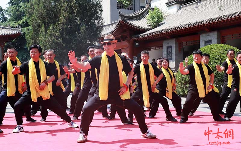 “一赛一节”·“一带一路”太极行暨王西安大师七十七华诞太极拳展演启动仪式