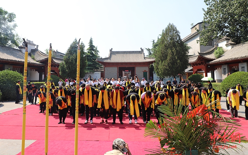 “一赛一节”·“一带一路太极行”暨王西安大师七十七华诞太极拳展演启动仪式隆重举行