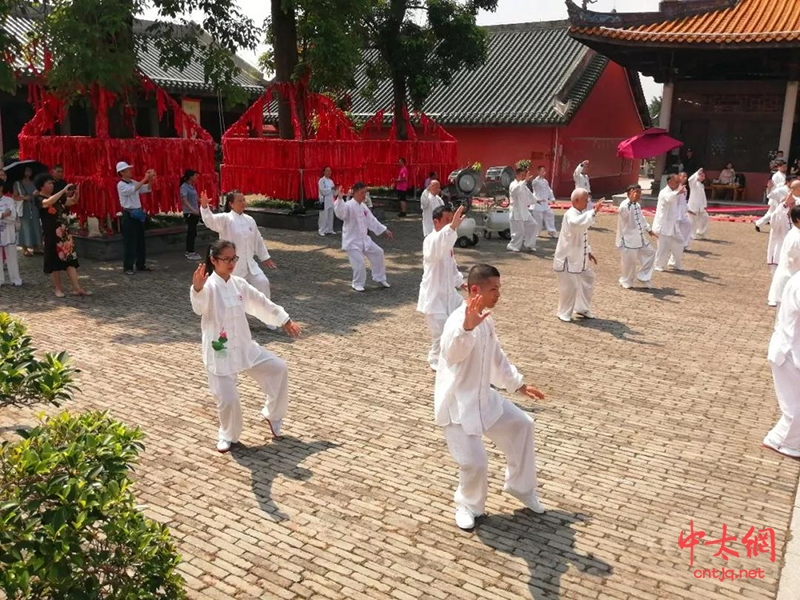 南宁拳友共谱“太极华章”助力“一带一路”太极行