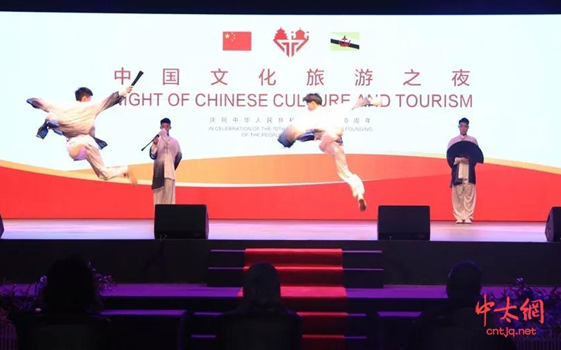 温县张保忠太极武院受邀参演中国·文莱“中国文化旅游之夜”活动