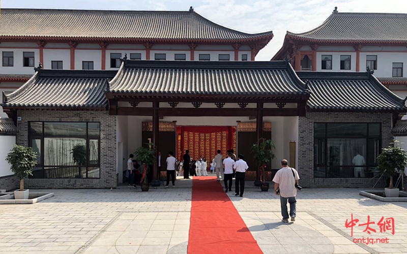 同庆祖国七十华诞 共创太极促辉煌|陈家沟恒义武院落成典礼隆重举行