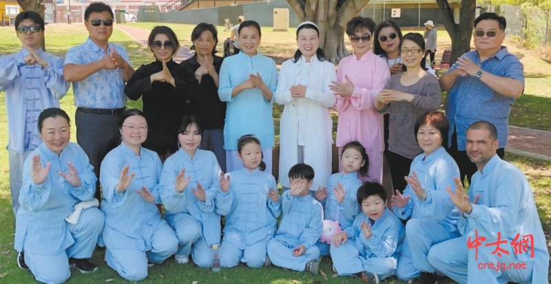 “太极双剑女皇”陈桂珍赴澳大利亚柏斯开展太极拳传播活动