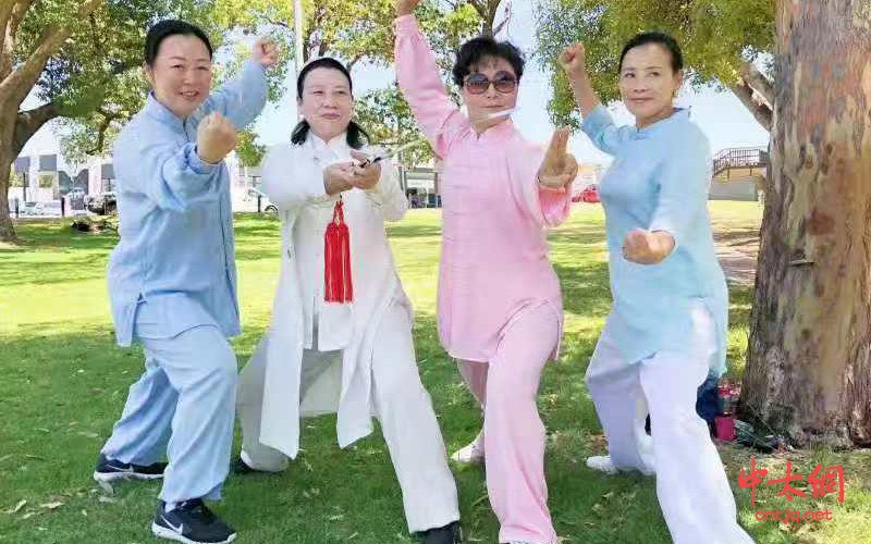 “太极双剑女皇”陈桂珍赴澳大利亚珀斯开展太极拳传播活动