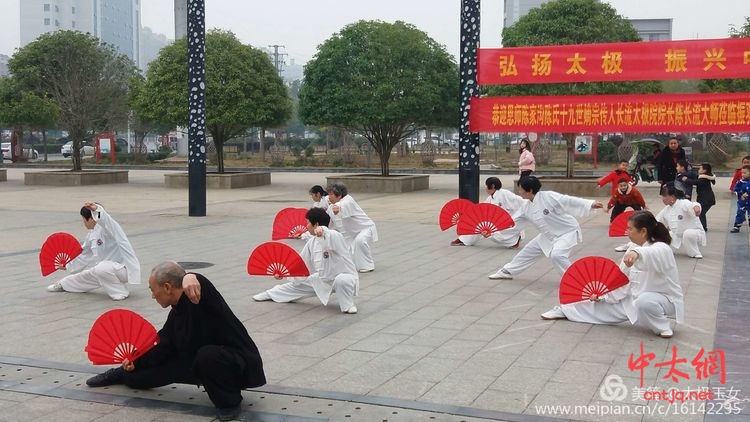 太极名家陈长流走进湖南授拳传艺