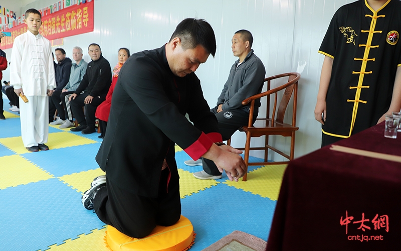 春意正浓 桃李芬芳—漯河三一太极搏击学校校长殷重阳喜收新徒