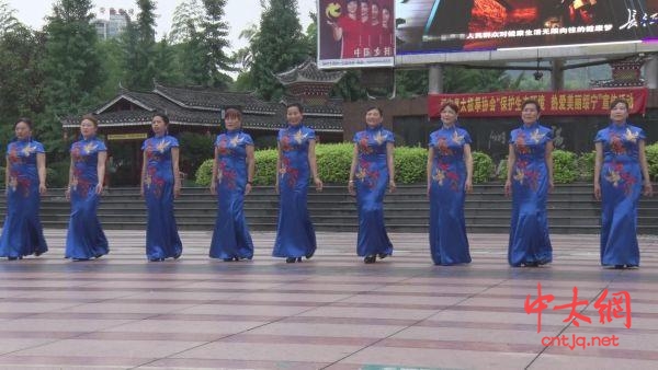 绥宁县太极拳协会举办公益宣传活动