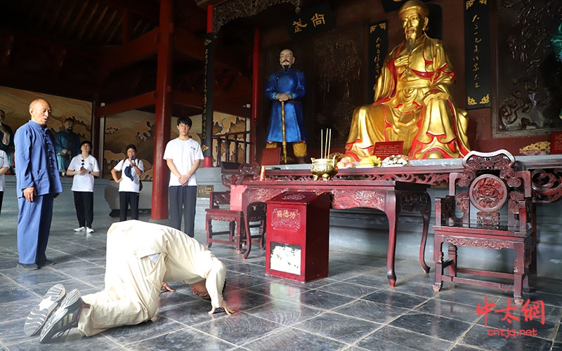 八月传佳音 太极添新丁——陈式太极拳传人陈相林收徒仪式圆满举行