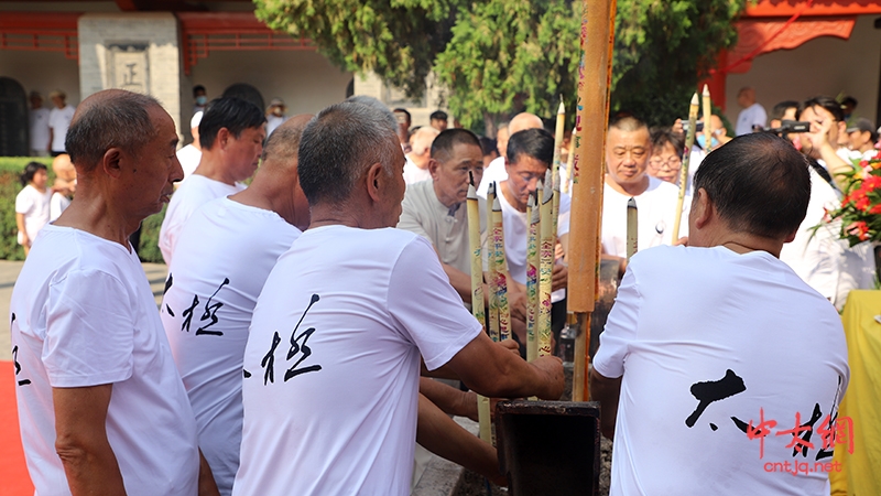 陈家沟陈氏太极拳大家陈伯先百年诞辰 纪念大会隆重举行