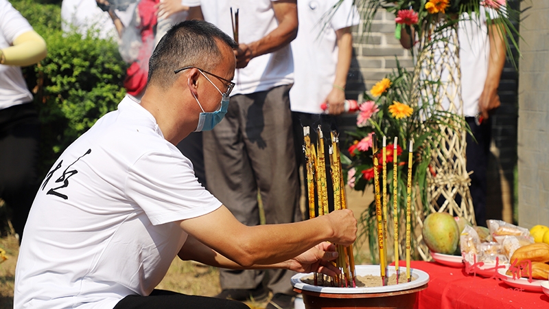 陈家沟陈氏太极拳大家陈伯先百年诞辰 纪念大会隆重举行