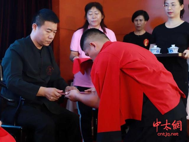 王西安拳法研究会常熟分会成立暨王竟成老师收徒仪式圆满举行
